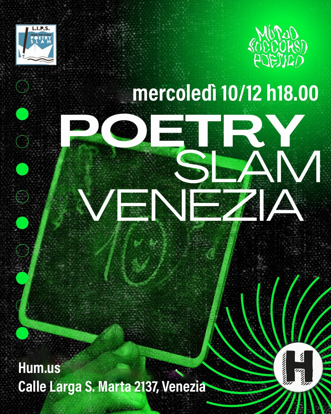 Poetry Slam - Venezia