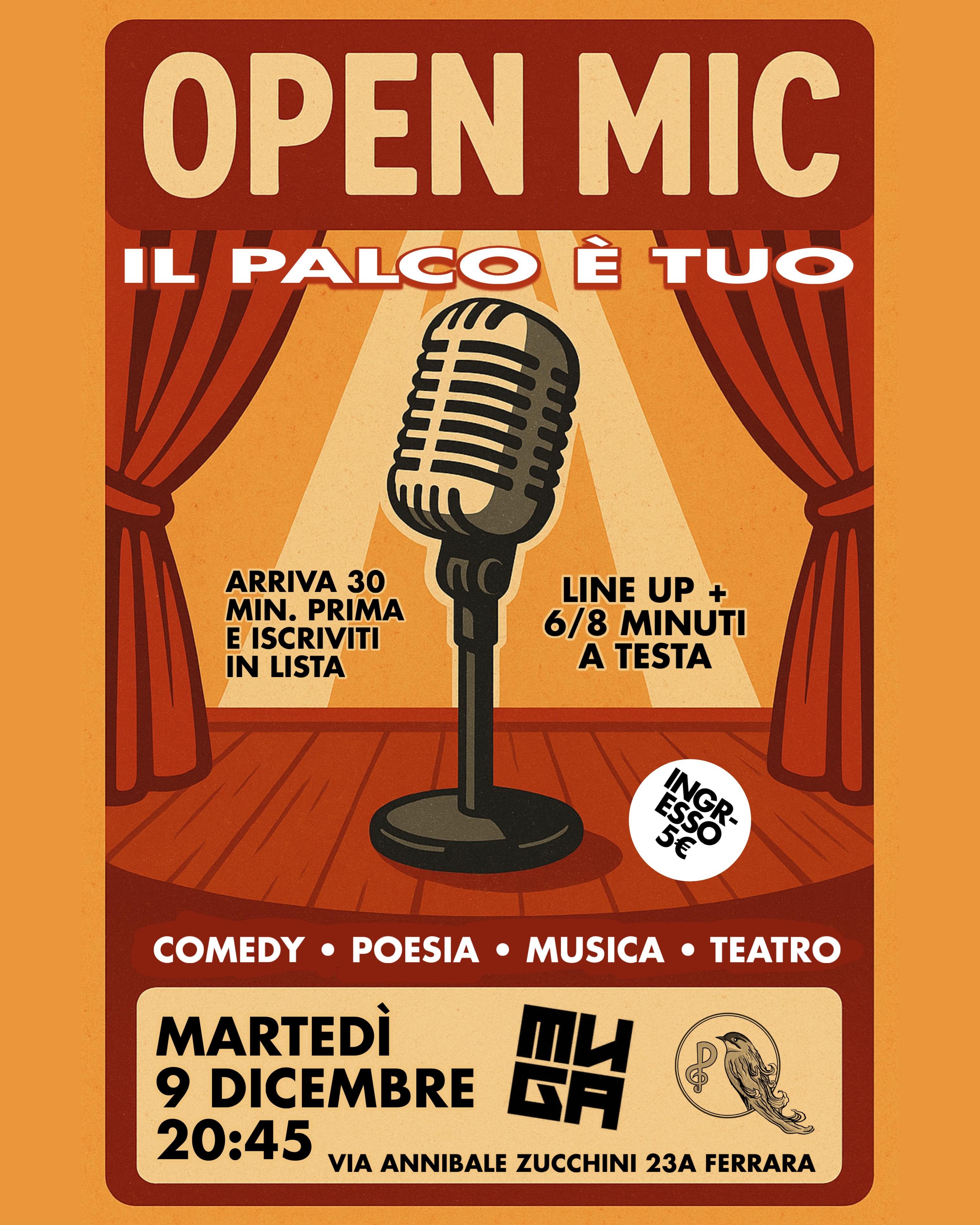 Open Mic - Il palco è tuo!